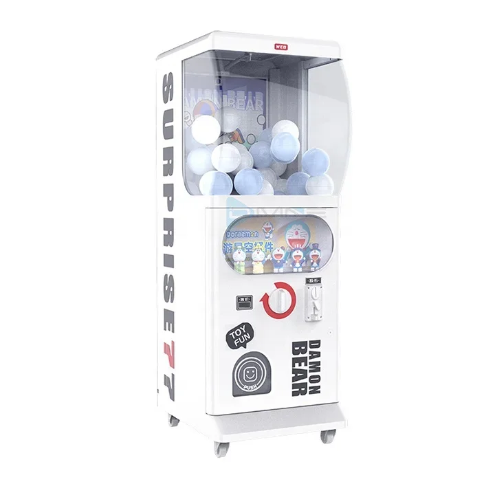 Amusement Game Center Coin Operated Shopping Mall Capsule Machine  Cutie Bear egg barn twist machine