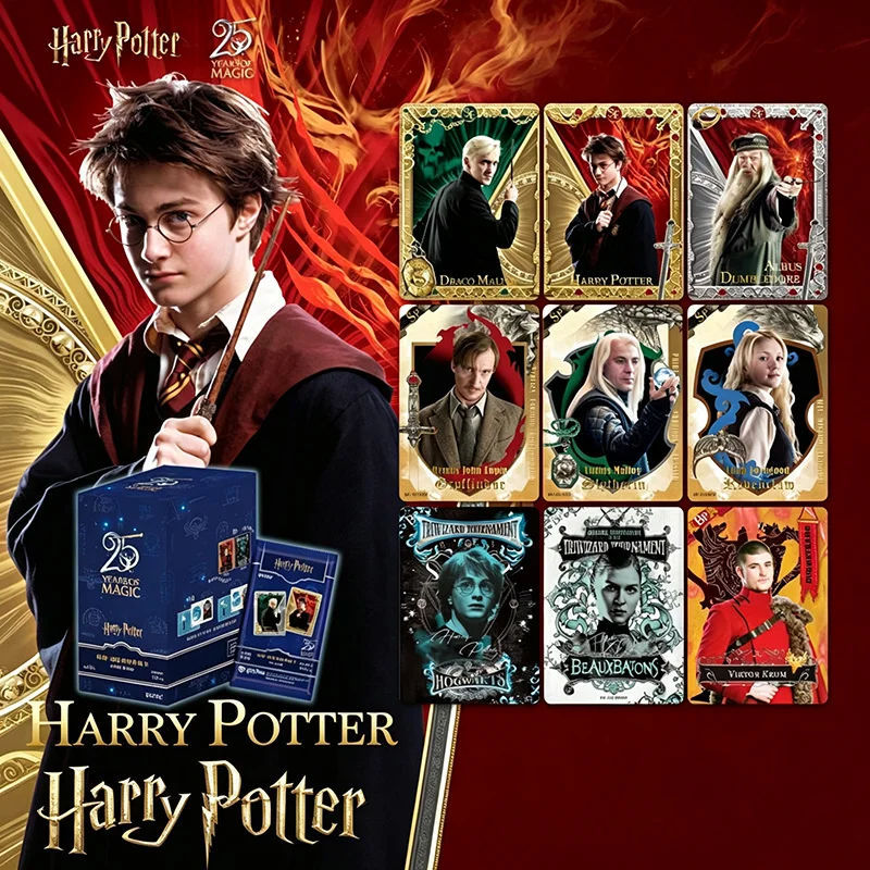 Colección de Cartas Coleccionables Premium de Harry Potter de Kayou, Arte de Personajes de Hogwarts para Fanáticos de la Película y la Magia de Harry Potter