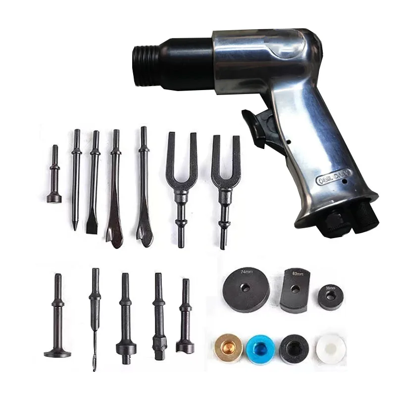 Automatic Repair Kit For Automotive Ball Joints Remover Flat Point Chisel Plane Air Hammer Kit Pneumatic Concrete Breaker Kit