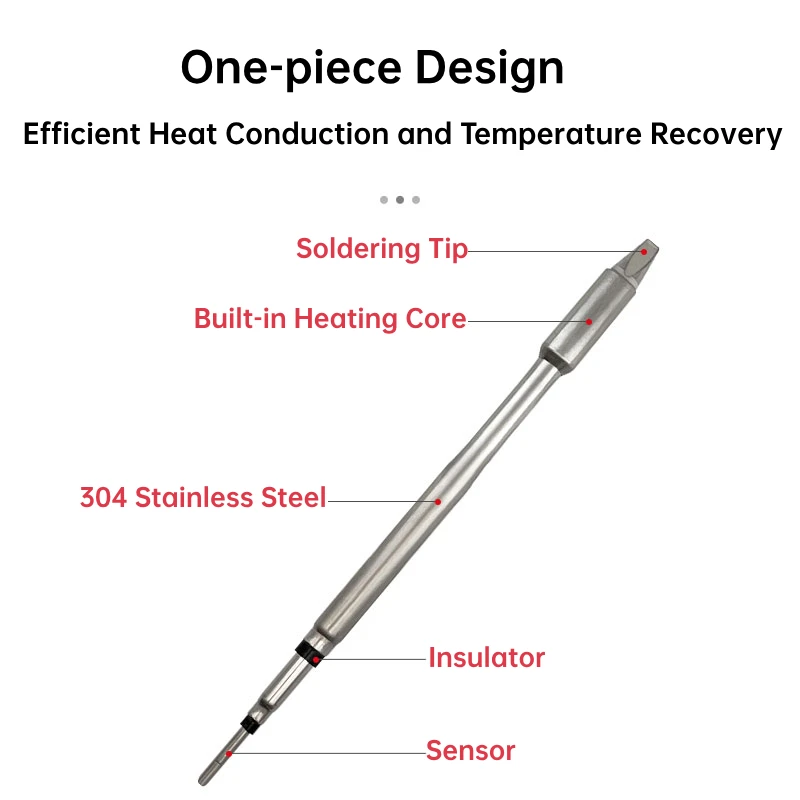 C210 Series Soldering Iron Tips C210001/002/008/010 Electric Lead-Free Tip  For JBC Sugon Aifen T210 T26 A9 Soldering station