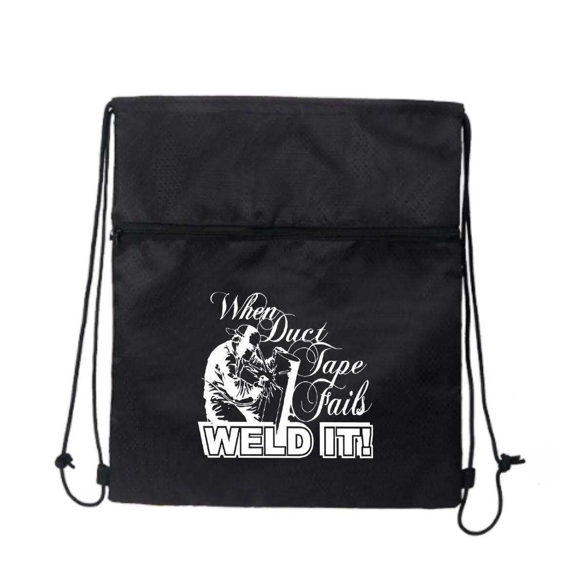 

Weld It Забавная сумка на молнии большой емкости на шнурке позволяет все, что вам нужно