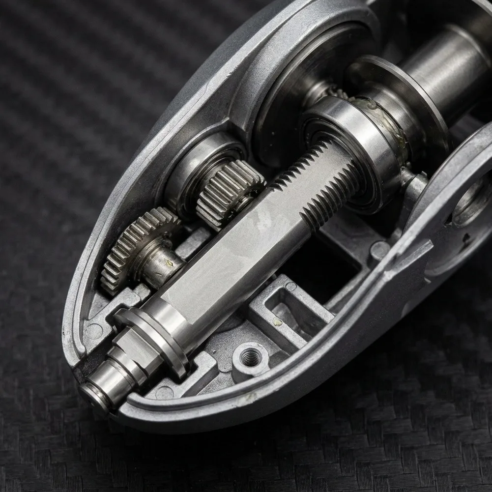 Reel Replacement Part Fishing Reel Shaft 7-series Aluminum Alloy Hard Anodized Finish Lightweight Construction