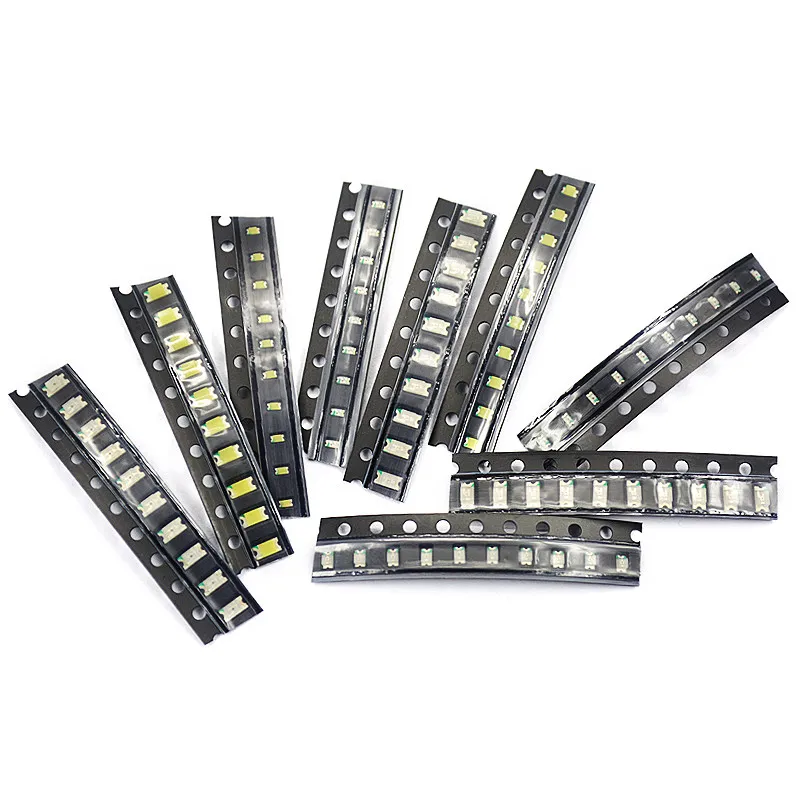 SMD LED 0402 0603 0805 1206 Red, Yellow, Blue, Green and White High-Brightness Lamp Beads Light Emitting Diodes