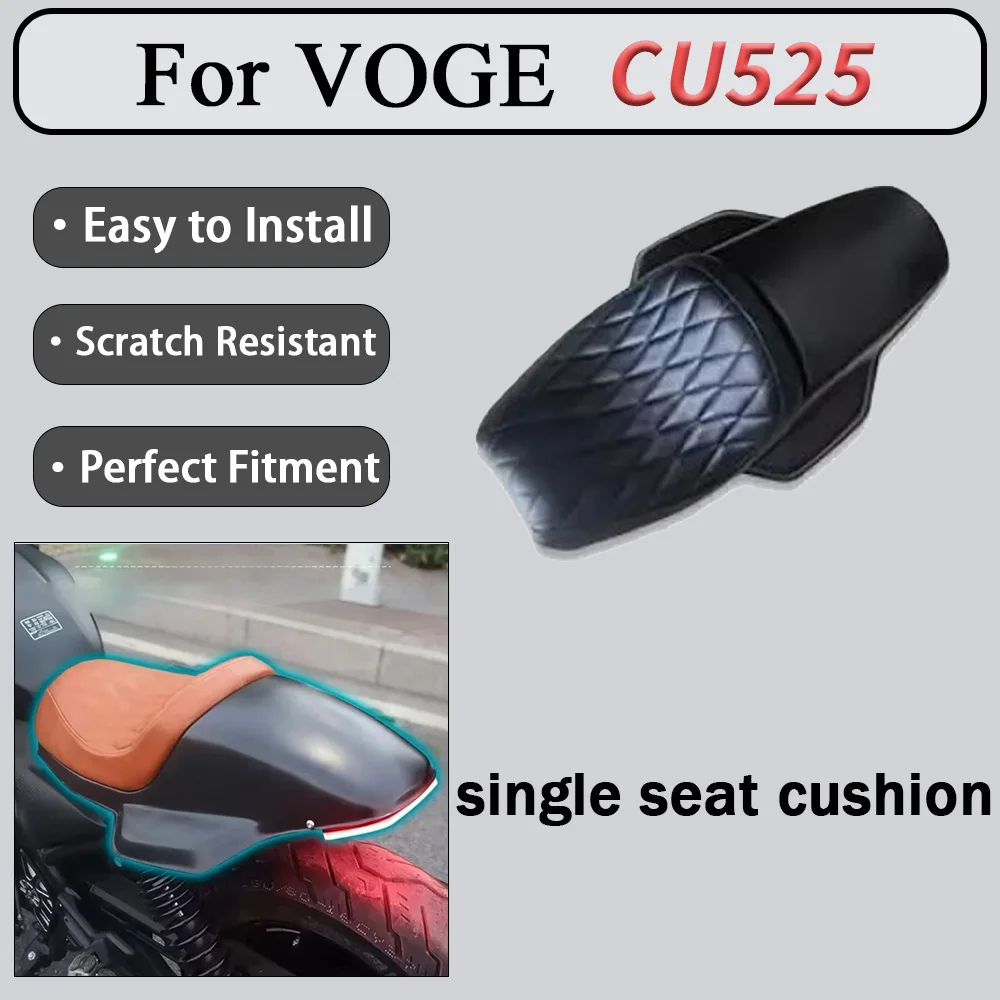 For VOGE CU525 modified short motorcycle seat cushion Retro comfortable seat cushion modified accessories