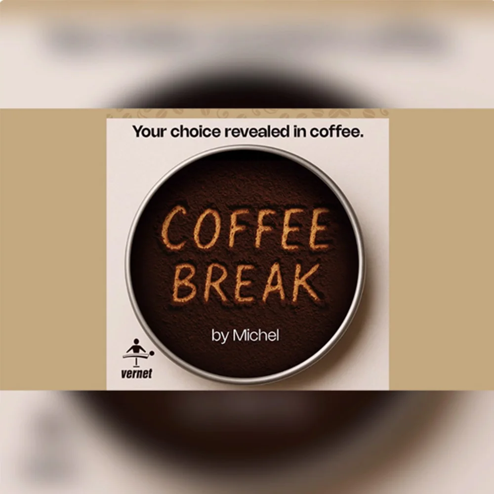 コーヒーブレイクトリック-by-ジェントルメンズ・マジックとアービン・メンタリズム-ステージ-クローズアップ-ギミック-イリュージョン-プリデクション-マジックトリック-小道具