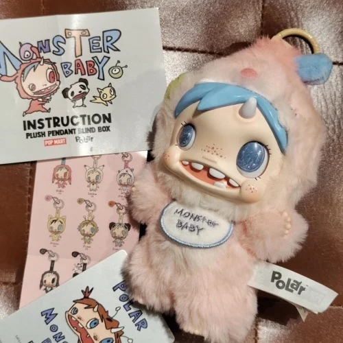 متوفر في المخزون سلسلة مجموعة Pop Mart Polar-Monster Baby Paula Monster Collection لعبة عصرية هدية عيد ميلاد دمية قابلة للجمع #4