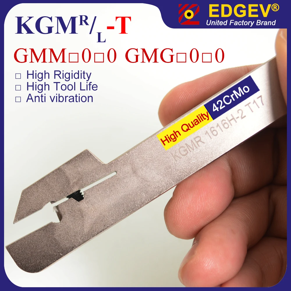 

KGMR1616 KGMR2020 KGMR2525M KGML2020 KGML2525 1.5 2 2.5 3 4 5 T17 T20 Grooving Tool KGMR KGML CNC Lathe Turning Cutter GMM3020