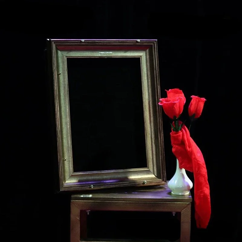 Sztuczki Magiczne \"Portret na Gazetę\" Ramka zdjęcia zmienia się w portret Profesjonalny Magik Iluzja Sceniczna Gadżety Rekwizyty