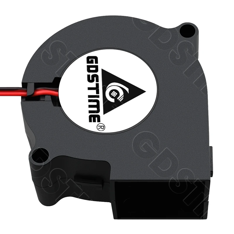 Wentylator Gdstime 60mm 24V 12V, wentylator chłodzący 60mm*28mm, dmuchawa 6028, wentylator odśrodkowy turbo do obudowy PC, procesora i chłodzenia oczyszczacza powietrza — zdjęcie produktu 4