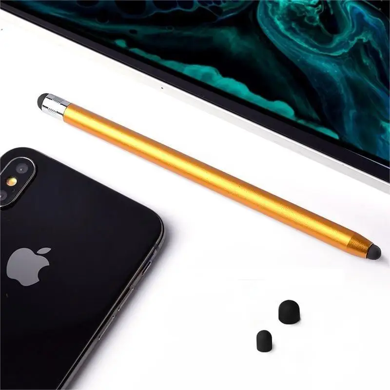 Capacitive Stylus Pen, Universal Dual Silicone Head Touch Pen for Tablet, Smart Phone And Capacitive Touch Screen