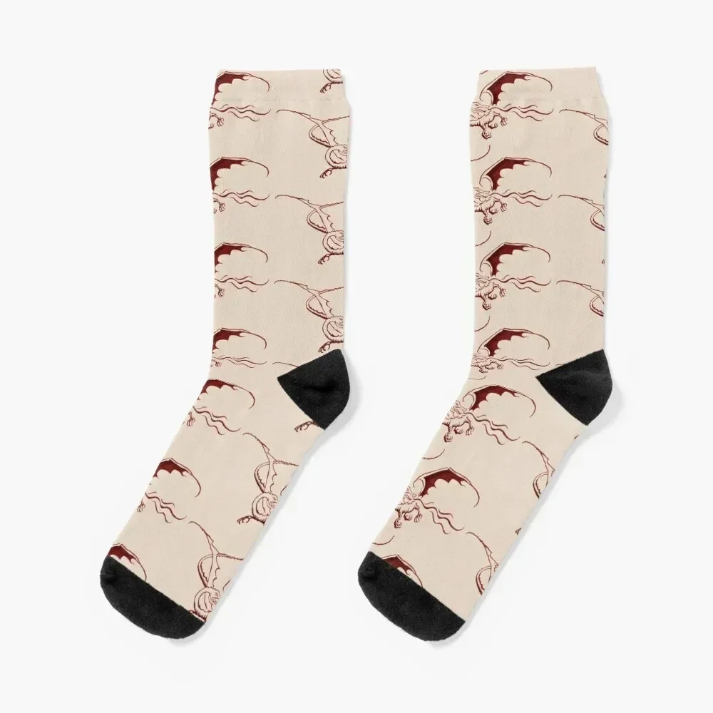 

Smaug Socks loose anime Socks For Man Women's