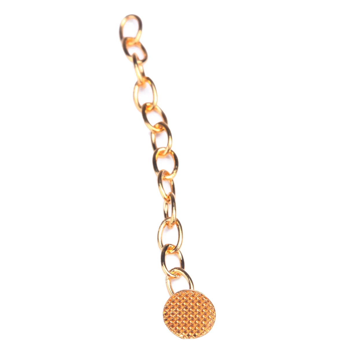2 teile/paket AZDENT Dental Kieferorthopädische Lingual Traktion Taste Kette Runde Mesh Basis Silber Gold Farbe Zahnmedizin Werkzeug – Detail 6