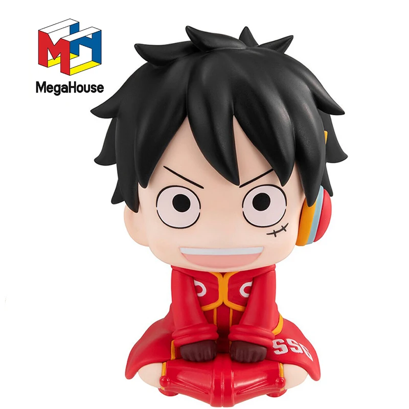 Original Megahouse MH Look Up One Piece Monkey D. Luffy Future Island Ver. 11cm Kawaii Anime Figure Model Collectible Toys 11Cm