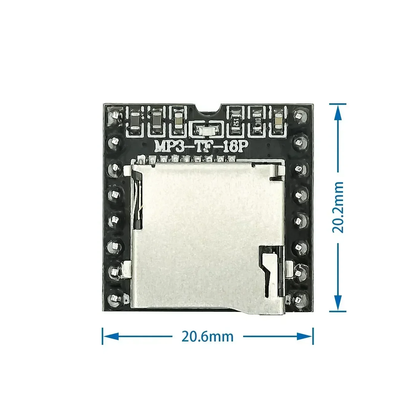DFPlayer Mini MP3 Player Module V3.0 16P TF Card U Disk Mini MP3 DF Player Audio Voice Module Board For Arduino