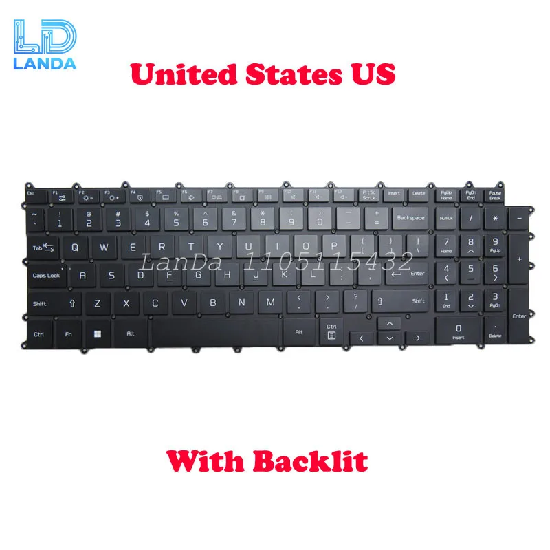 

Laptop US JP HU TW RU SP TW PO FR Keyboard For LG 17ZB90Q 17ZB90Q-V 17ZB90Q-G 17ZB90R 17ZB90R-G 17ZB90R-K English US Hungary New