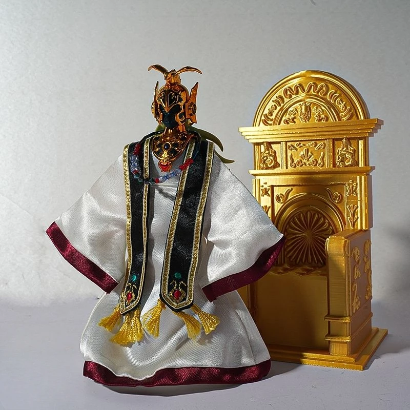 Saint Seiya Myth Cloth Papal/Hades/Poseidon/Hiluda Throne Hard plastic Action Figure Model Toys