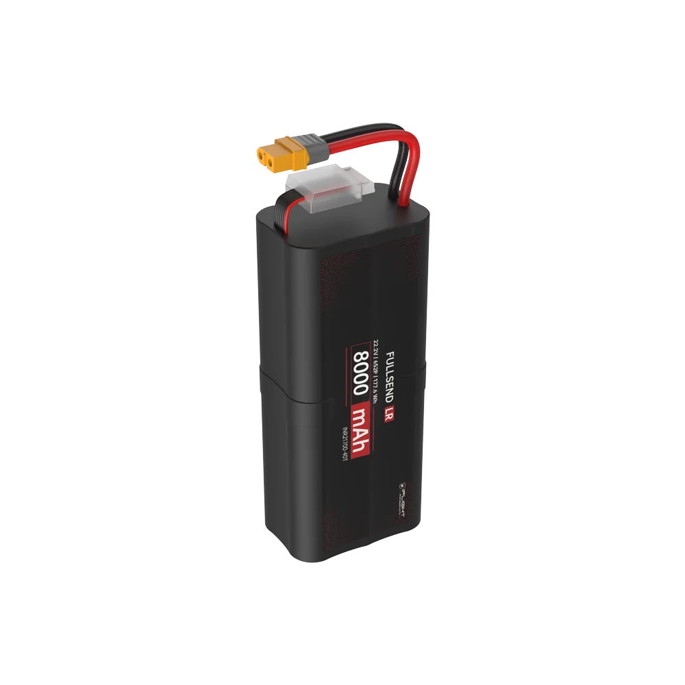 

iFlight Fullsend 6S 8000mAh 2P 22.2V Li-Ion Battery with XT60 connector for FPV parts