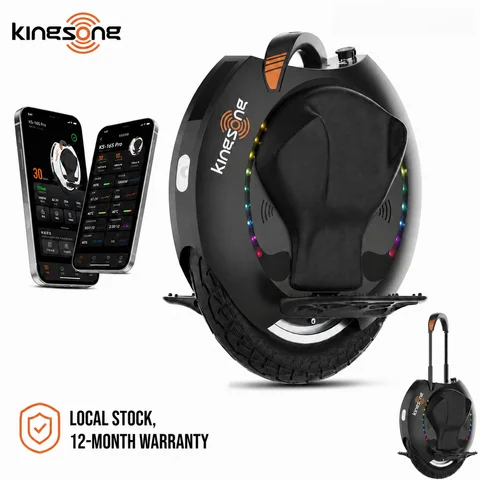 Kingsong Self Balance Electric Unicycle 40km/h Speed 80KM Range 67.2V 840Wh Battery 1200W Motor with APP Smart One Wheel EUC
