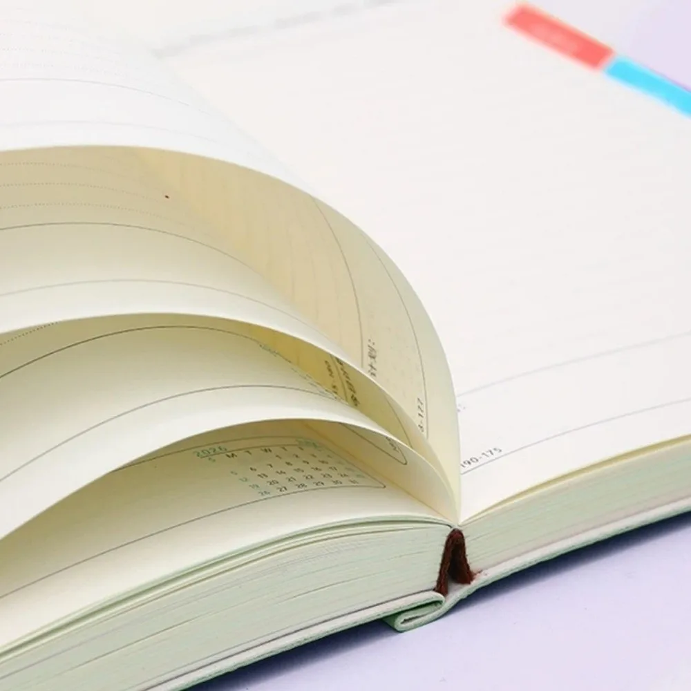 agenda-a5-2026-em-pu-versao-em-ingles-livro-de-calendario-planejador-lembrete-caderno-texturizado-planejador-diario-lista-de-tarefas