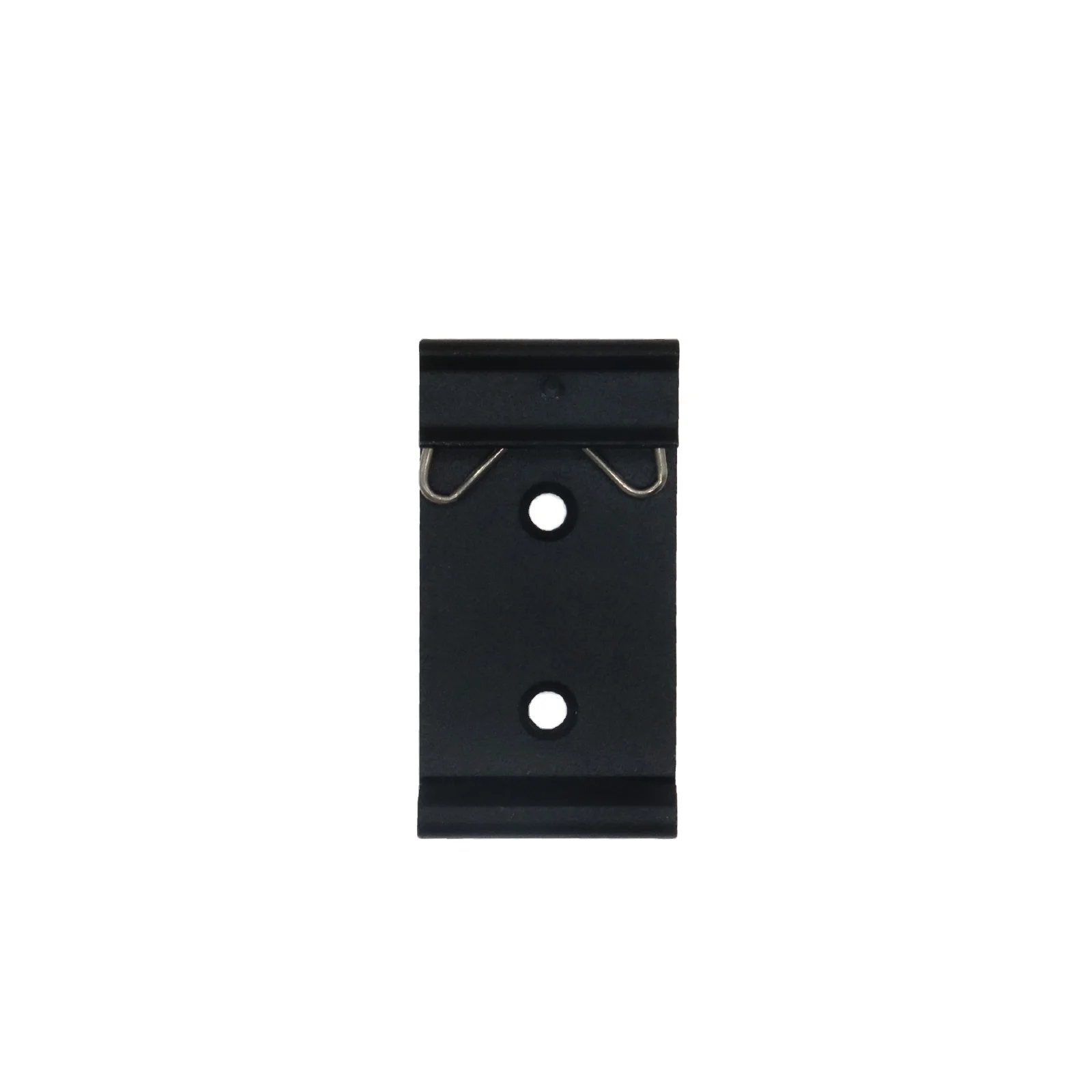 20PCS Aluminum Alloy DIN Rail Mounting Bracket Clip Kits For Standard 35mm DIN Rails With 26mm 43mm 70mm Width Size Black And Si