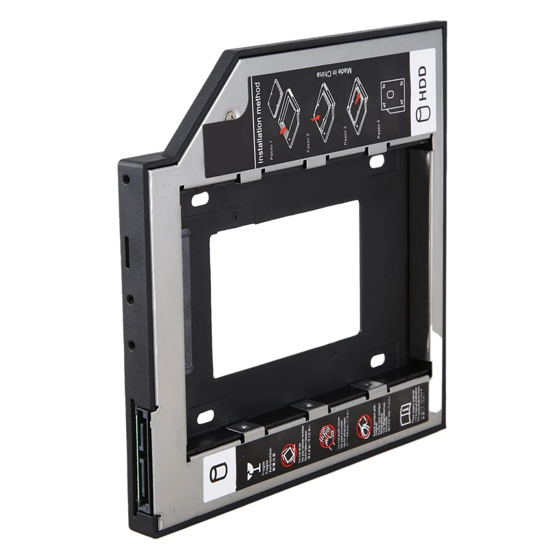 Hot TTKK 5X Universale Sata 2Nd HDD Ssd Disco Rigido Caddy 9.5Mm Per Cd/Dvd-Rom Baia Ottica Per HDD Sataii Sdd Staffa del Disco Rigido