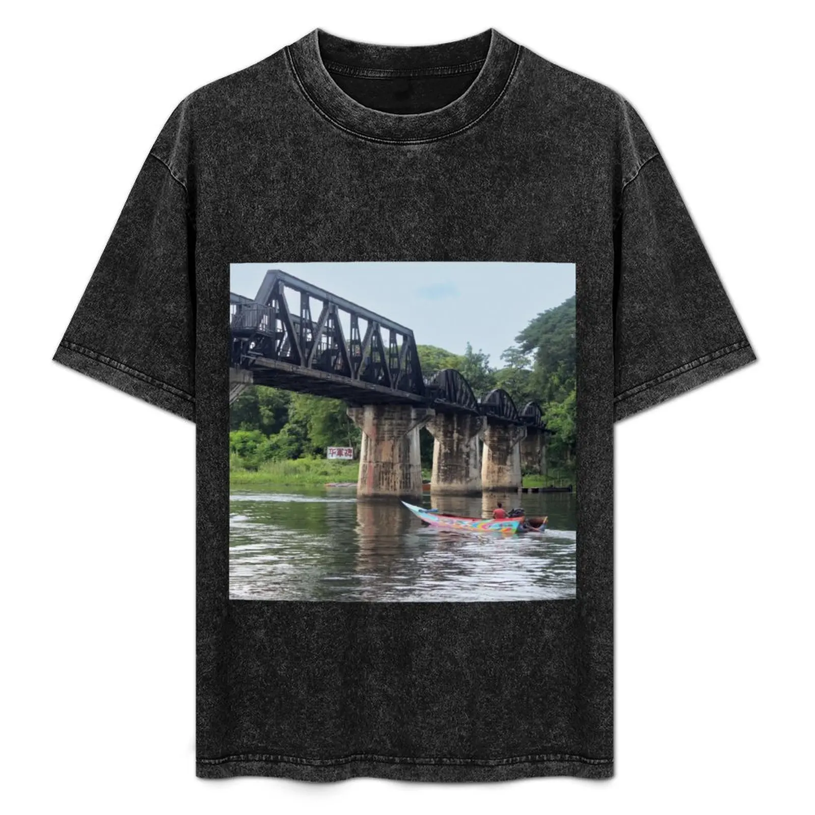 Bridge on the River Kwai T-Shirt t shirts for man pack white man t shirt cotton high quality T-Shirt