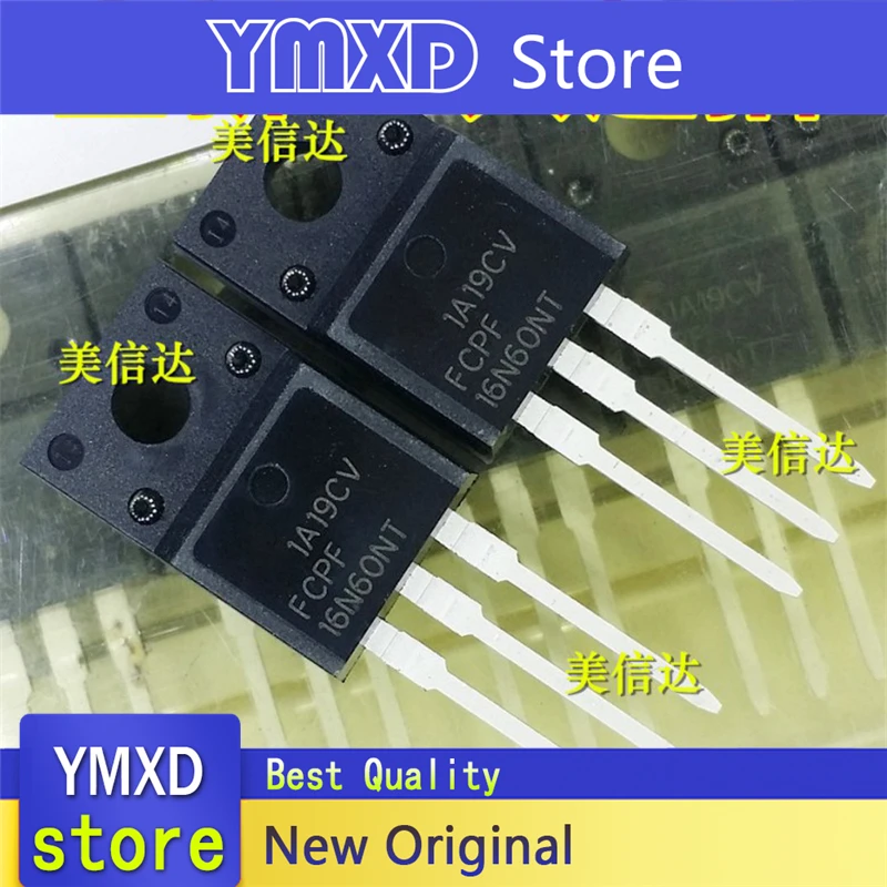 10pcs/lot New Original FCPF16N60NT 16N60 16A600V field-effect Tube TO-220F In Stock Fast delivery