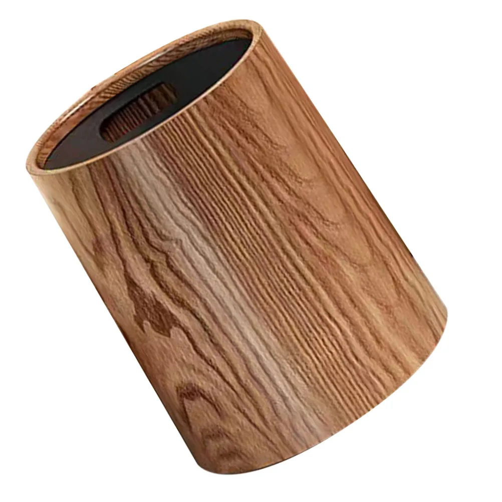 

Мусорное ведро большой вместимости с имитацией под дерево, винтажный декоративный дизайн, прочный материал из полипропилена, для ванной, кухни, спальни, отеля