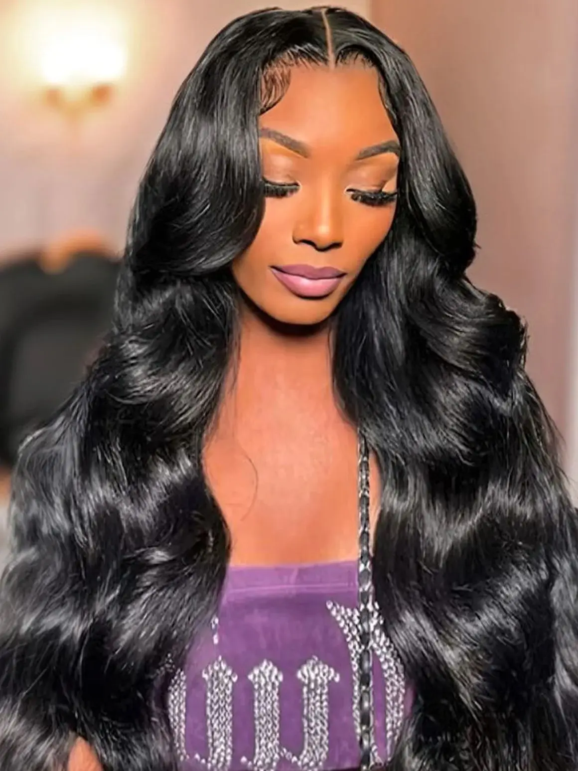 13X4 레이스 프론트 가발 인모 바디 웨이브 투명 브라질리언 버진 인모 가발 13x4 바디 웨이브 레이스 프론트 인모 가발