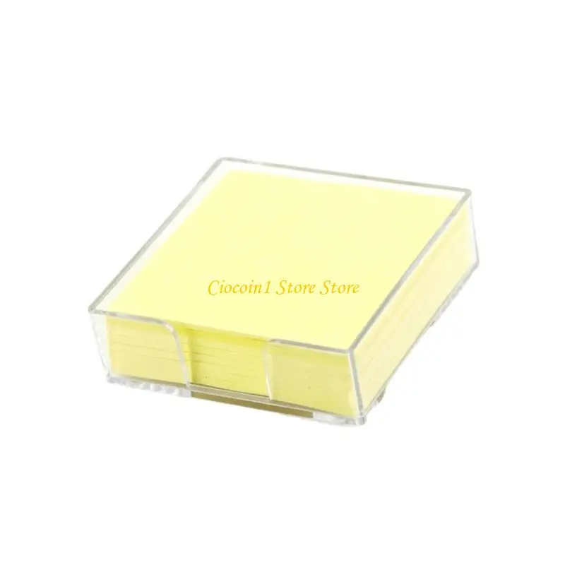A3PC 200 Sheets Writing Pad Note Set In Premium Plastic Case Multiple Color Option For Productive Office Organization