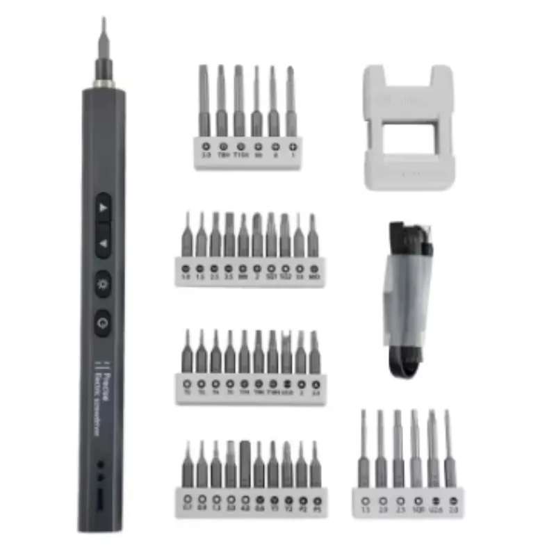 Cordless Electric Precision Screwdriver Set for Mobile Phone Electronics Repair and Assembly