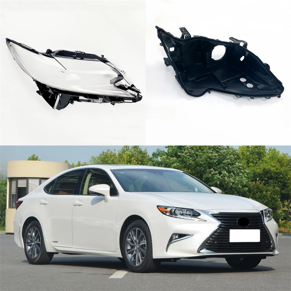 

Для Lexus ES ES200 ES250 ES300 ES300h 2015 2016 2017, автомобильные аксессуары, фонари, корпус объектива, автомобильный держатель головного света