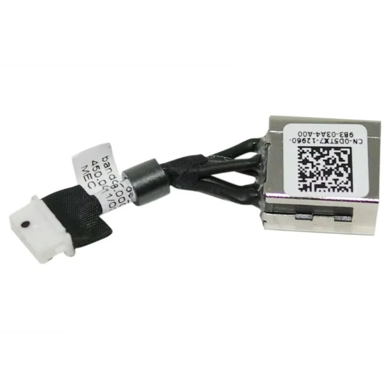 

Разъем постоянного тока в кабеле, замена порта зарядки для Dell Latitude 5300 2-в-1 P96G P97G 450.0G308.0001 450.0G308.0011 0D5TX7
