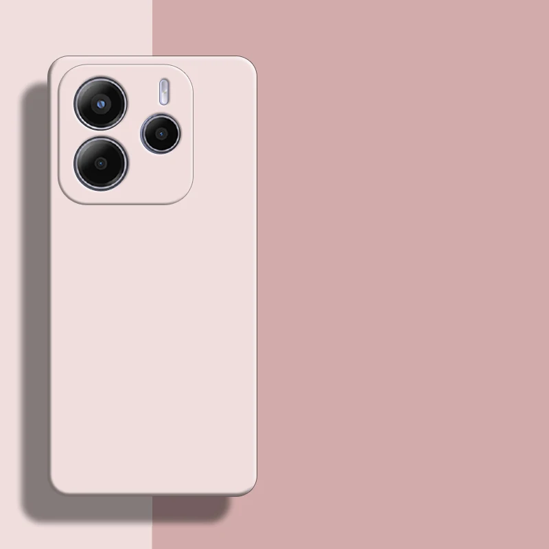 Für Redmi Note 14 Fall Für Redmi Hinweis 14 4G 5G Globale Abdeckung Original Flüssigkeit Silikon Gummi stoßfest Stoßstange Für Redmi Hinweis 14 – Detail 5