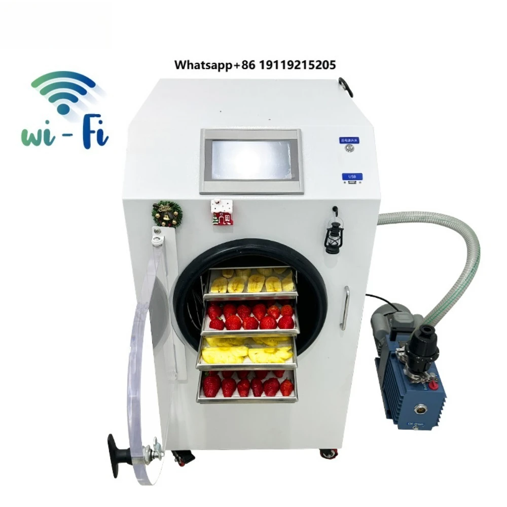 Home Use Small 4Kg 6Kg Freeze Dryer Lyophilizer Processing Vegetables Fruit Powder Candy Freeze Drying Machine for Sale