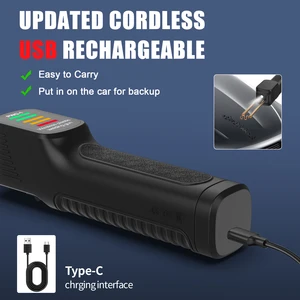 Drahtloser Plastikschweißer, Schweißmaschine für die Reparatur von Auto Stoßstange, 2500mAh -Batterie, heißer Hefter, USB, wiederaufladbare, Plastikschweißerpistole 8 Hauptverkaufsbatterie -Hefter - №1