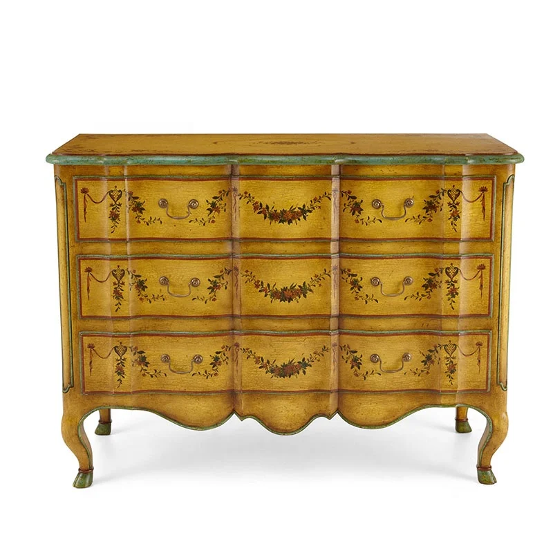 

*Bedroom Furniture Gold Cabinet Chest of Drawers Sideboard Console