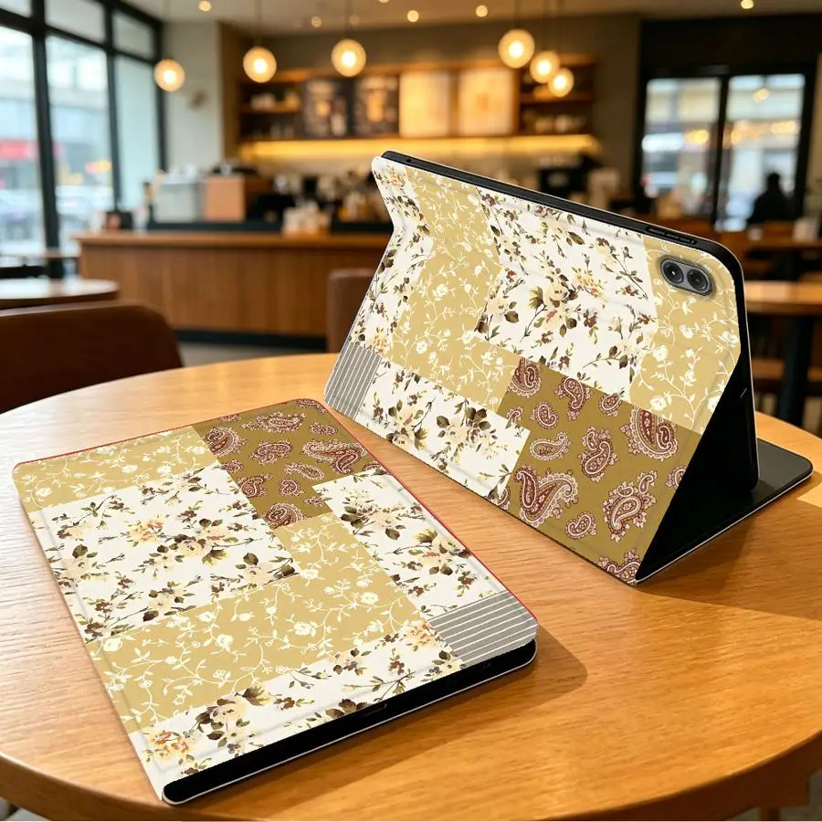 Collage Yellow Flowers Collage Print Case for Xiaomi Pad 5 6 7 8 Pro Redmi Pad SE K Pad 8.8 9.7 12.4 Inch Pad 6s Pro 7 Ultra