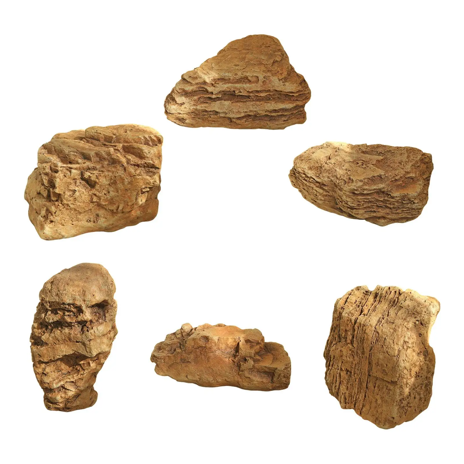 

Artificial Landscape Rock Figurine Decorative Stone for Yard Outdoor Rockery