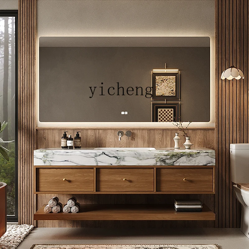

LX Bathroom Cabinet Set Villa Bathroom Washbasin Cabinet