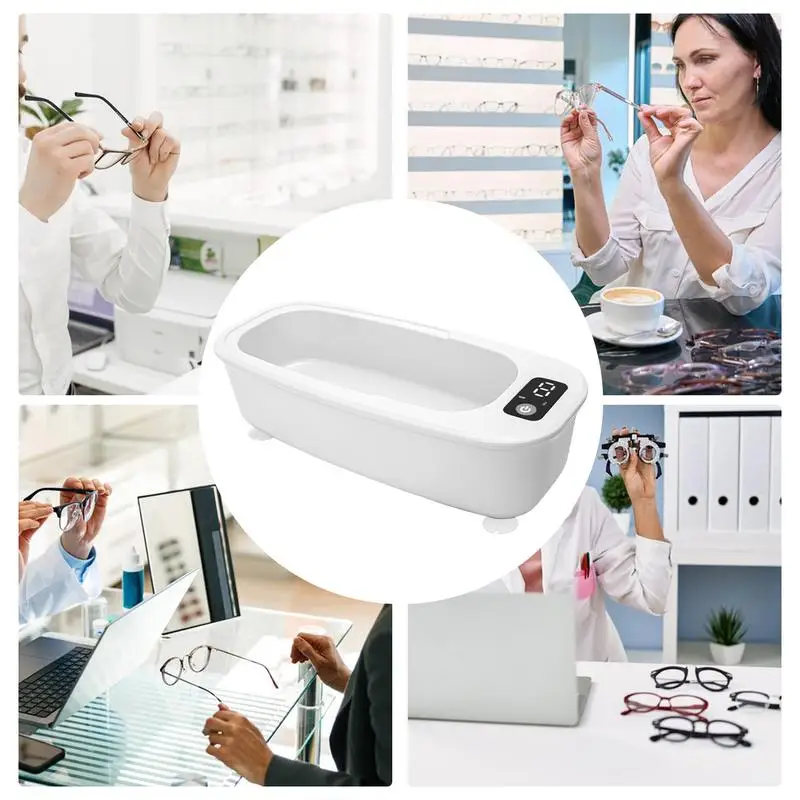 Ultrasonic jewelry cleaning machine multi-purpose cleaning machine ultrasonic scrubber suitable for jewelry glasses cleaning