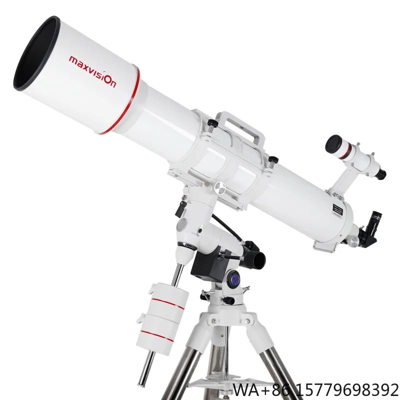 150mm Astronomical Telescope Refractor Telescope High Magnification Astronomical Telescope with  EXOS-2 Equatorial Mount