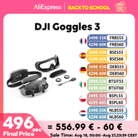 DJI Goggles 3 FPV Goggles Micro-OLED Screens Immersive Flight Experience O4 HD Video Transmission Wireless Drone Goggles