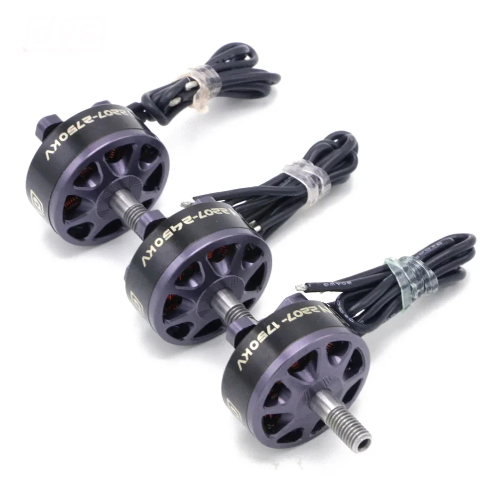

4 шт. DYS SUN FUN 2207 1750KV 2450KV 2750KV CW резьба FPV гоночный бесщеточный двигатель для RC Drone Quadcopter запасные части