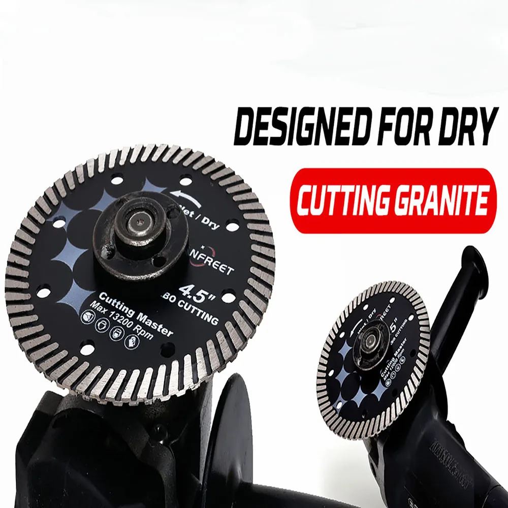 5인치 125mm 다이아몬드 블레이드 그라나이트 터보 블레이드 대리석, 엔지니어드 스톤 표면 및 세라믹 타일용