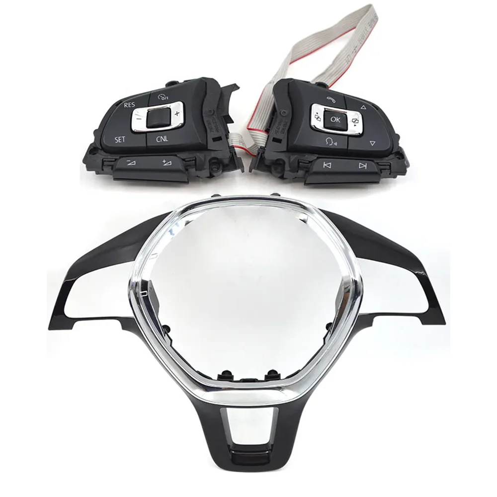 

5G0419685B 5G09 59 442P For VW Golf MK7 Steering Wheel Frame Steering Wheel Key Black Frame 5G0 959 442 P 5G0419685B