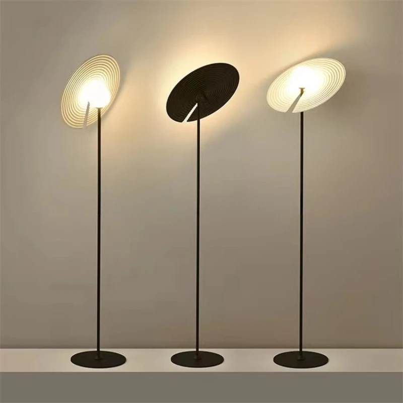 Lighting decoration designer black iron floor lighting novel creative floor lamp