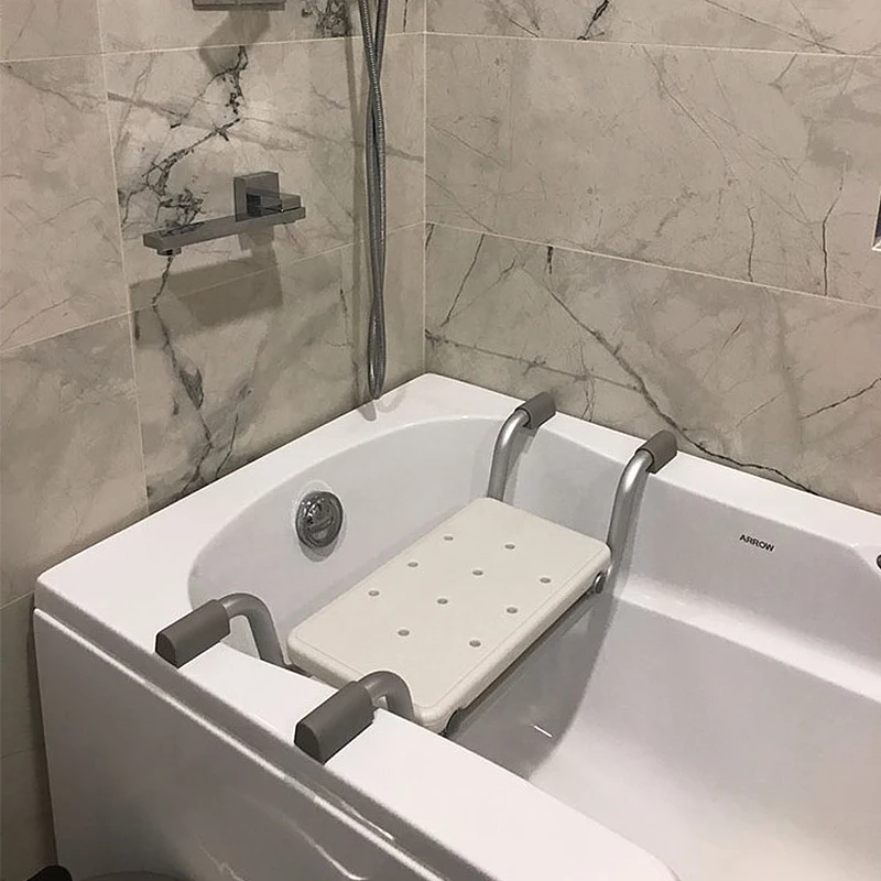 Sedile per vasca, tavole per vasca estensibili da 73-83 cm, capacità di carico Sedile per vasca da 136 kg, sedile per vasca regolabile per vasca da bagno