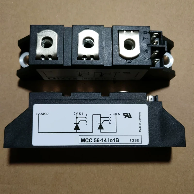 Thyristor module MCC56-08IO1B 08IO8B 12IO8B MCC56-14IO1B MCC56-12IO1B MCC56-14IO8B MCC56-16IO8B MCC56-16IO1B MCC56-18IO1B 18IO8B
