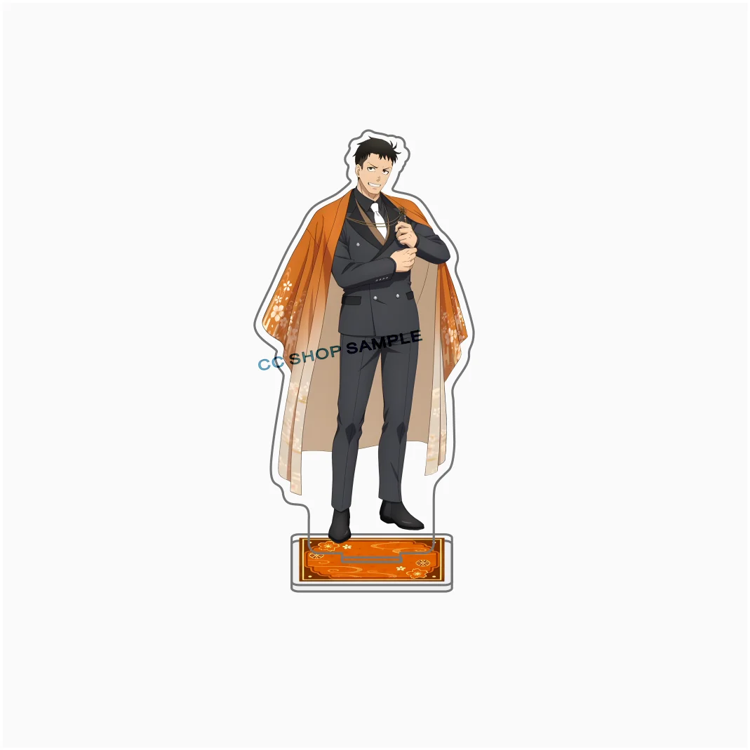 Anime Fire Force Shinra Kusakabe & Arthur Boyle Acrylic Standee Keychain Latest Exclusive Display Figure Collectible CharmGift